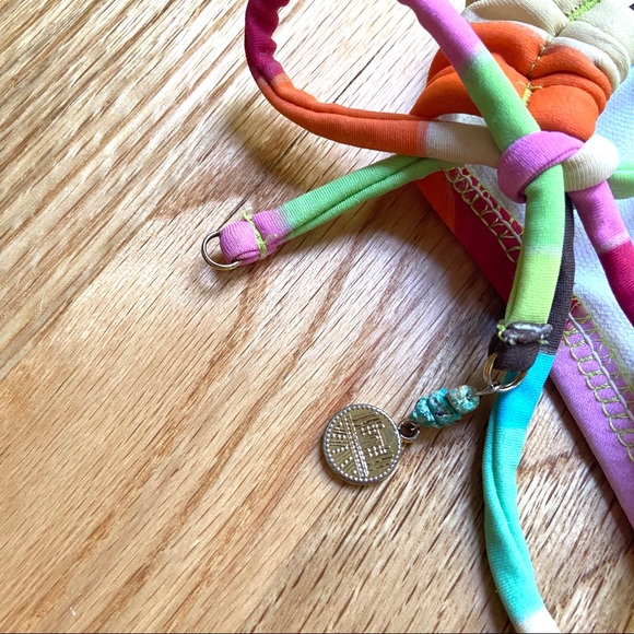 ROXY Colorful Rainbow Striped Bikini - Picture 6 of 12